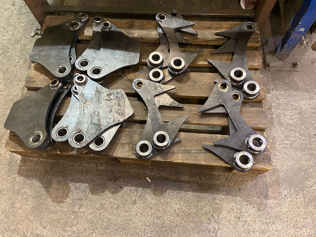 Laserově vypálené díly